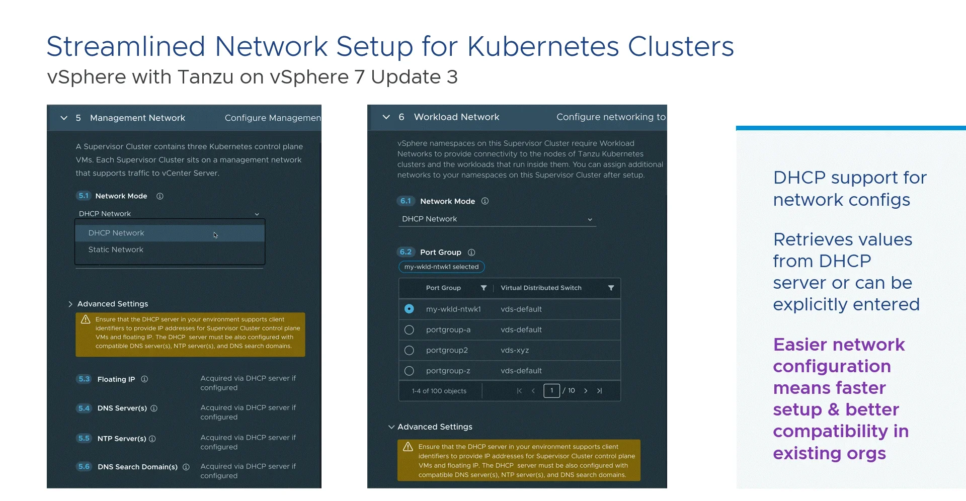 vSphere with Tanzu on vSphere 7 Update 3